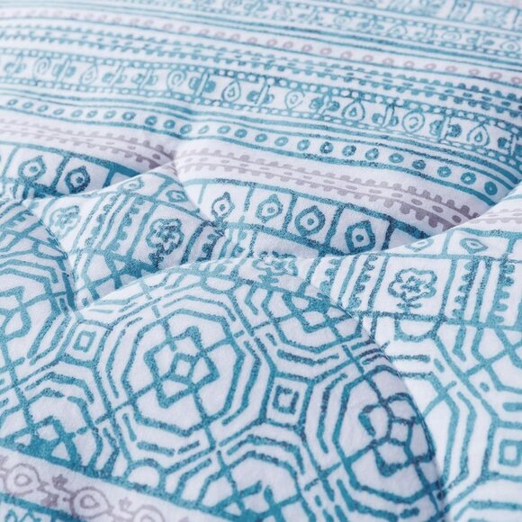 Original Packaging -  Vacuum Sealed Blue Comforter Set 1826-K - Picture 7 of 7